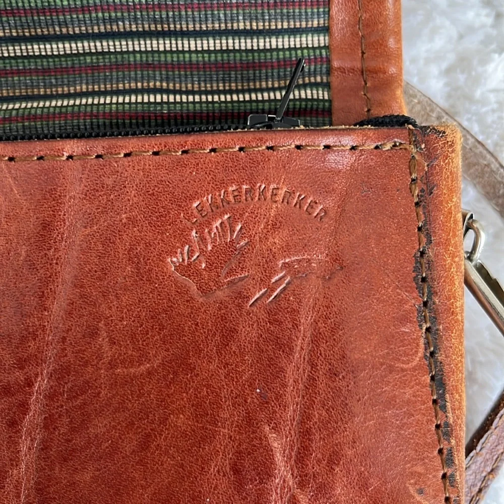 Lekkerkerker Leather Crossbody/Clutch Bag